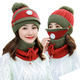 3PCS Womens Winter Scarf Set