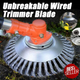 🎁 New Year Hot Sale - Unbreakable Wired Trimmer Blade ( Special Offer -30% Off + Buy 2 Free Shipping )