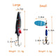 Spoon Metal fishing lure