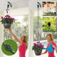 Last Day 49% 0FF🌳Plant Pulley Set For Garden Baskets Pots, Birds Feeder